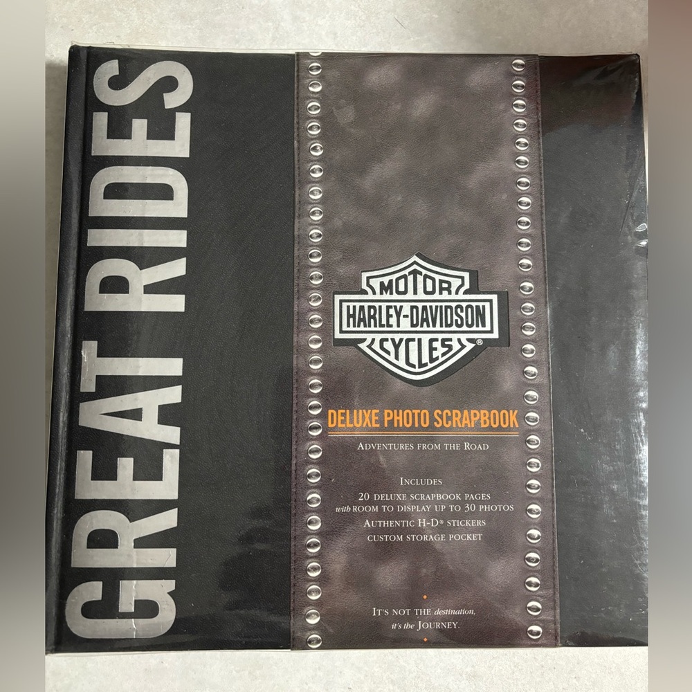 Harley Davidson Scrapbook